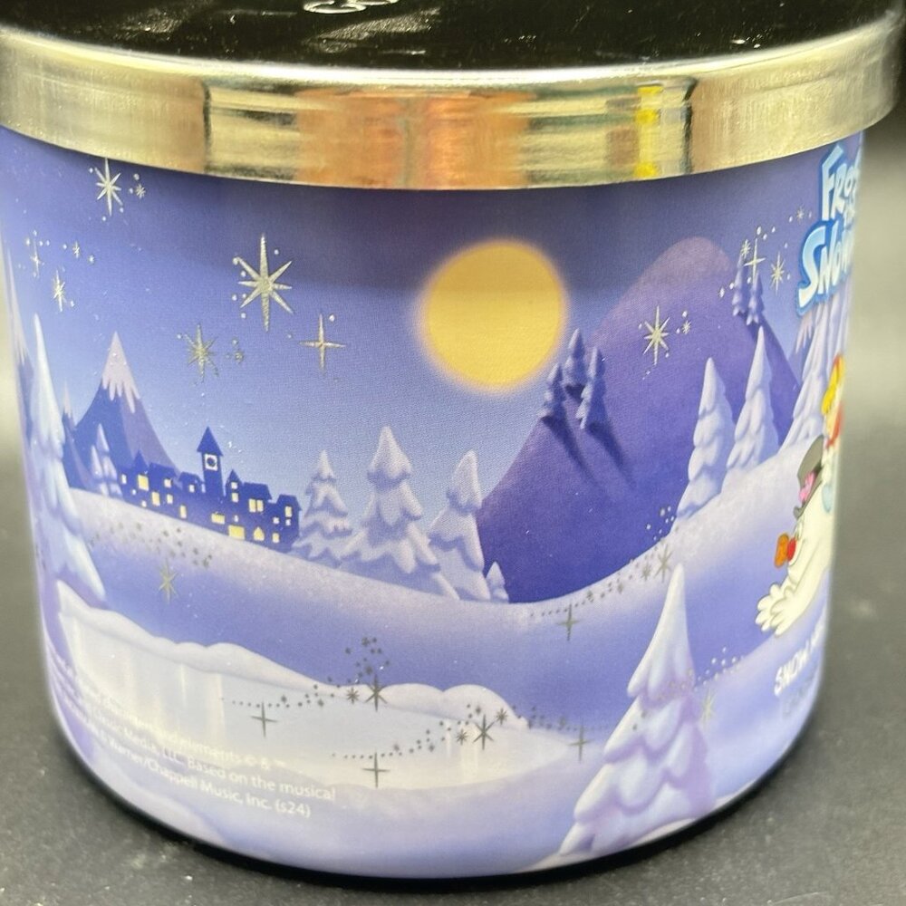 Goose Creek Frosty The Snowman 3 Wick Jar Candle Snow Much Fun Peppermint 14.5oz - Picture 5 of 16